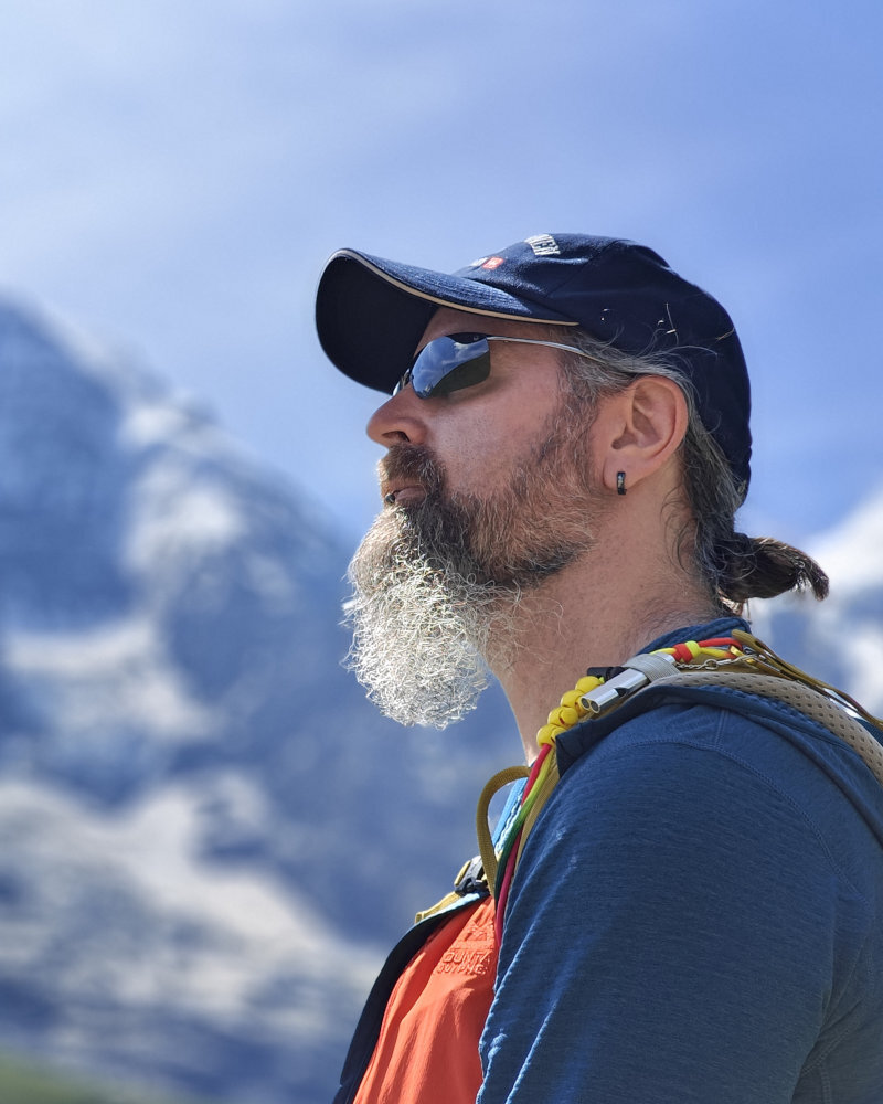 Mountain guide portrait
